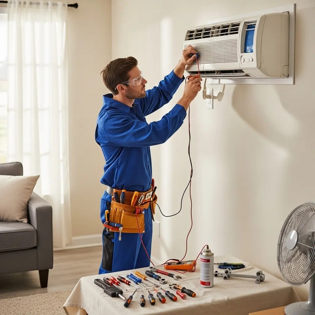 Haymana Şenocak Şenocak klima gaz dolumu ve bakım – Enerji verimliliği artırıldı. - Teknik servis örneği